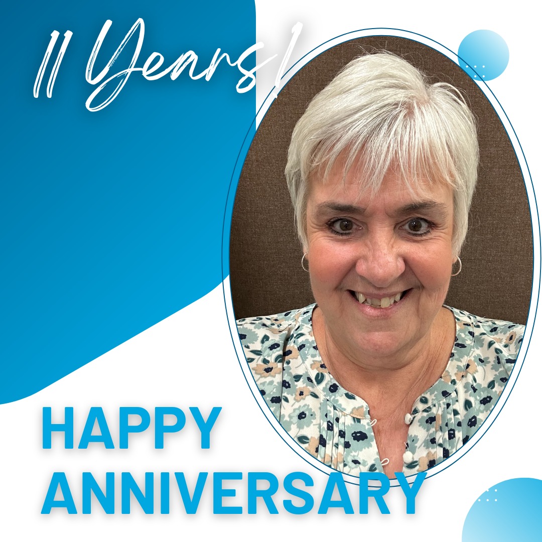 Help us honor Debbie Herron, Business Office Manager, as she reaches a significant 11-year milestone at Saint Anthony Rehabilitation and Nursing Center.